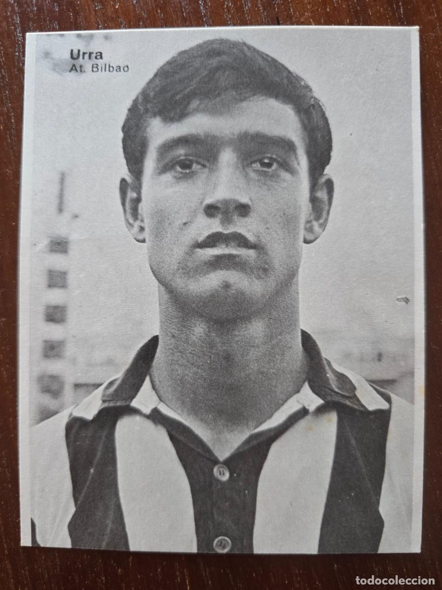 Cromos de f&uacute;tbol: Cromo Futbol Doble.Urra.Stefano.Bibao.Graficas Bergas