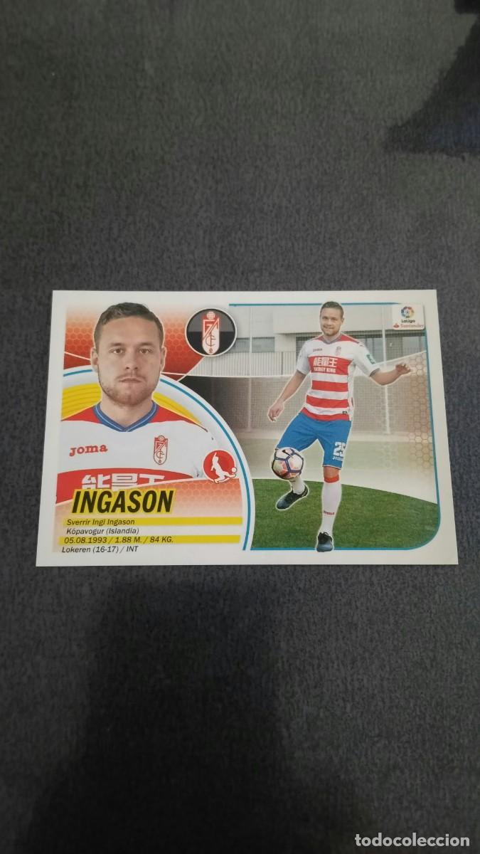 Cromos de f&uacute;tbol: Ingason 12 Granada Liga Este Mercado de Invierno 2016 2017