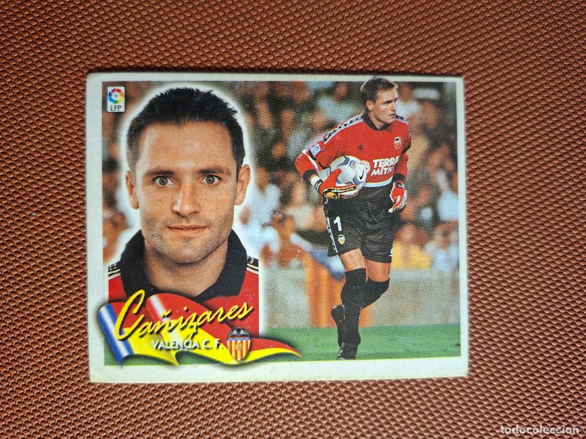 Cromos de f&uacute;tbol: SANTIAGO CA&Ntilde;IZARES VALENCIA LIGA ESTE 00 01 2000 2001 SIN PEGAR NUNCA