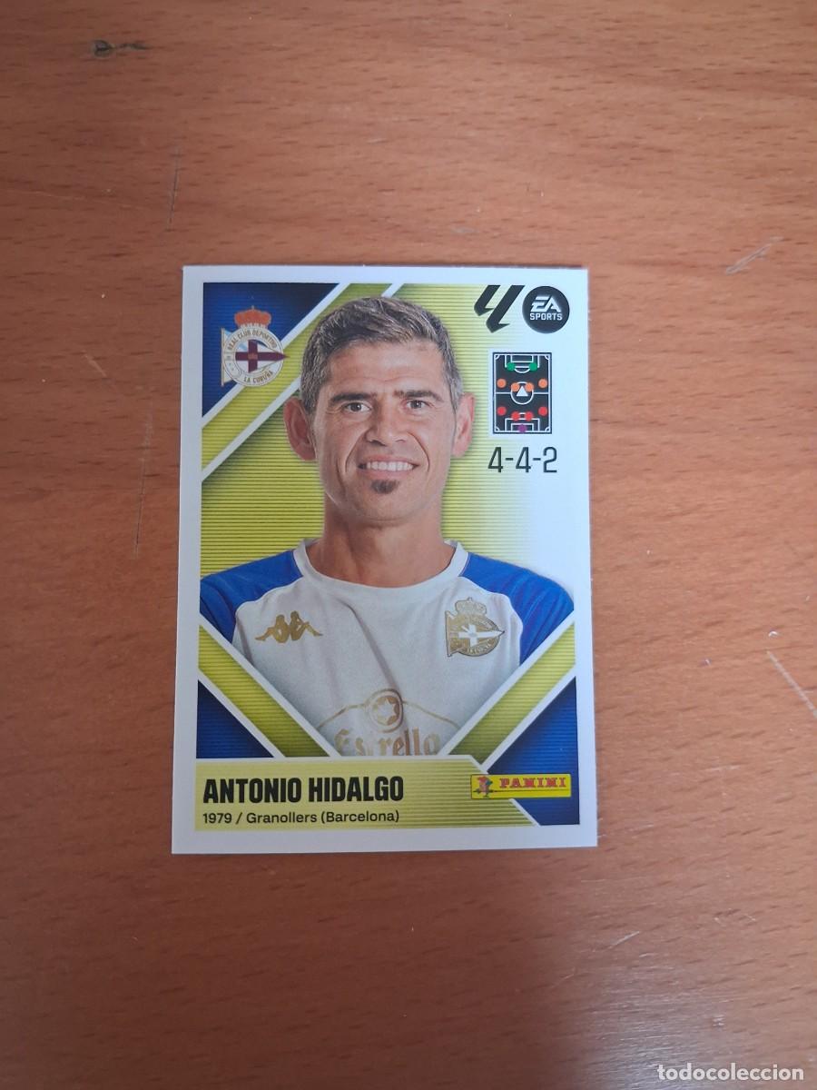 Football Stickers: Ediciones Este 2026 2027 26 27 RC Deportivo 2 Entrenador Antonio Hidalgo
