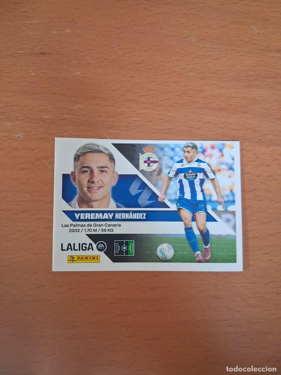 Cromos de f&uacute;tbol: Ediciones Este 2026 2027 26 27 RC Deportivo 18 Yeremay