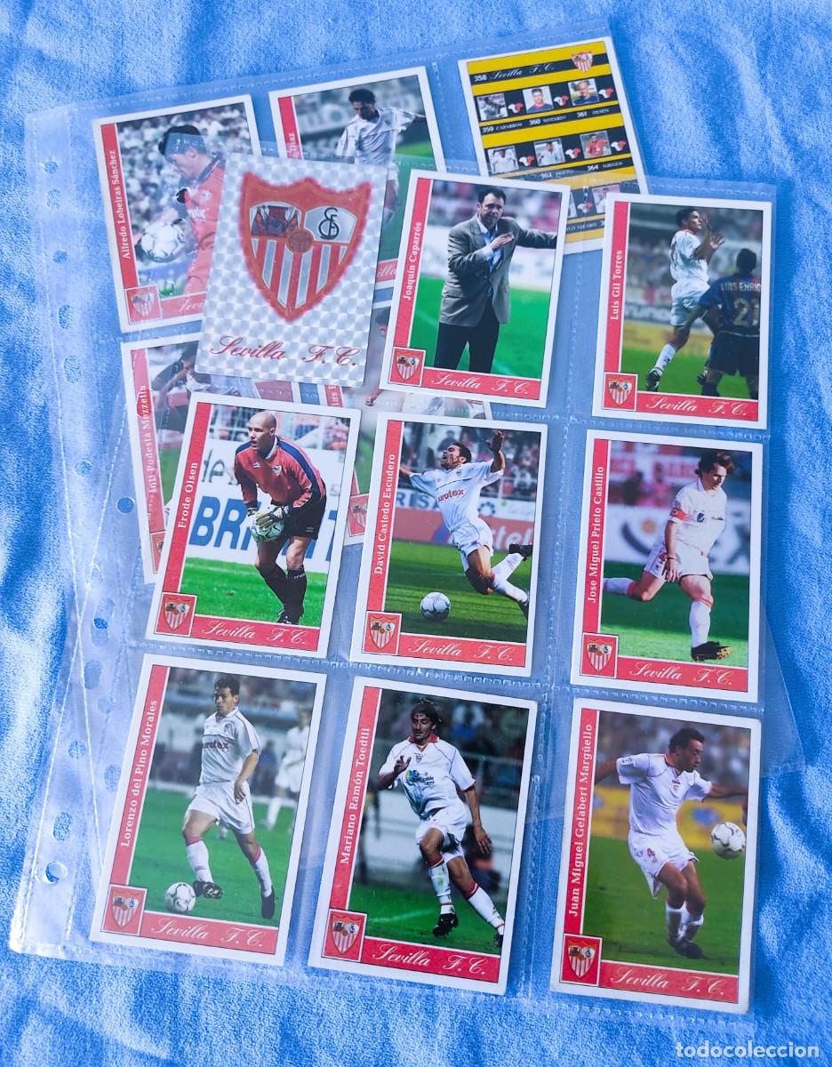 Football Stickers: LOTE DE CROMOS DE FUTBOL LIGA 2002 MUNDICROMO DEL SEVILLA