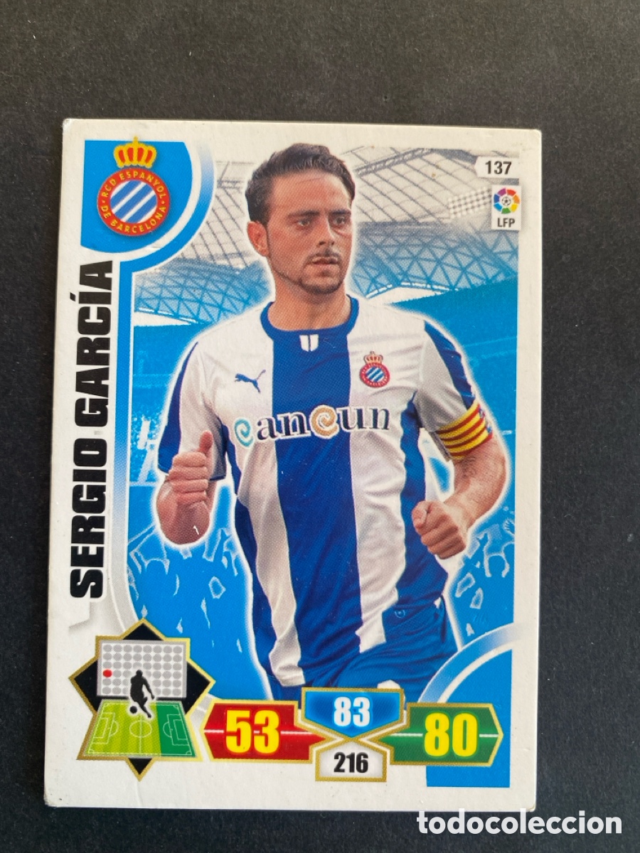 Cromos de f&uacute;tbol: Cromo Adrenalyn 13/14 Espanyol N* 137