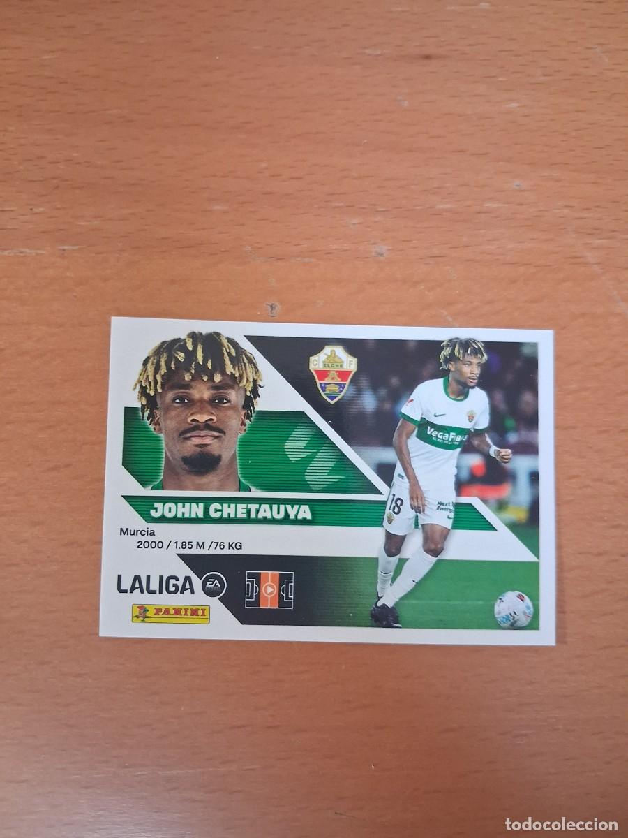 Cromos de f&uacute;tbol: Ediciones Este 2026 2027 26 27 Elche CF 13B John Chetauya