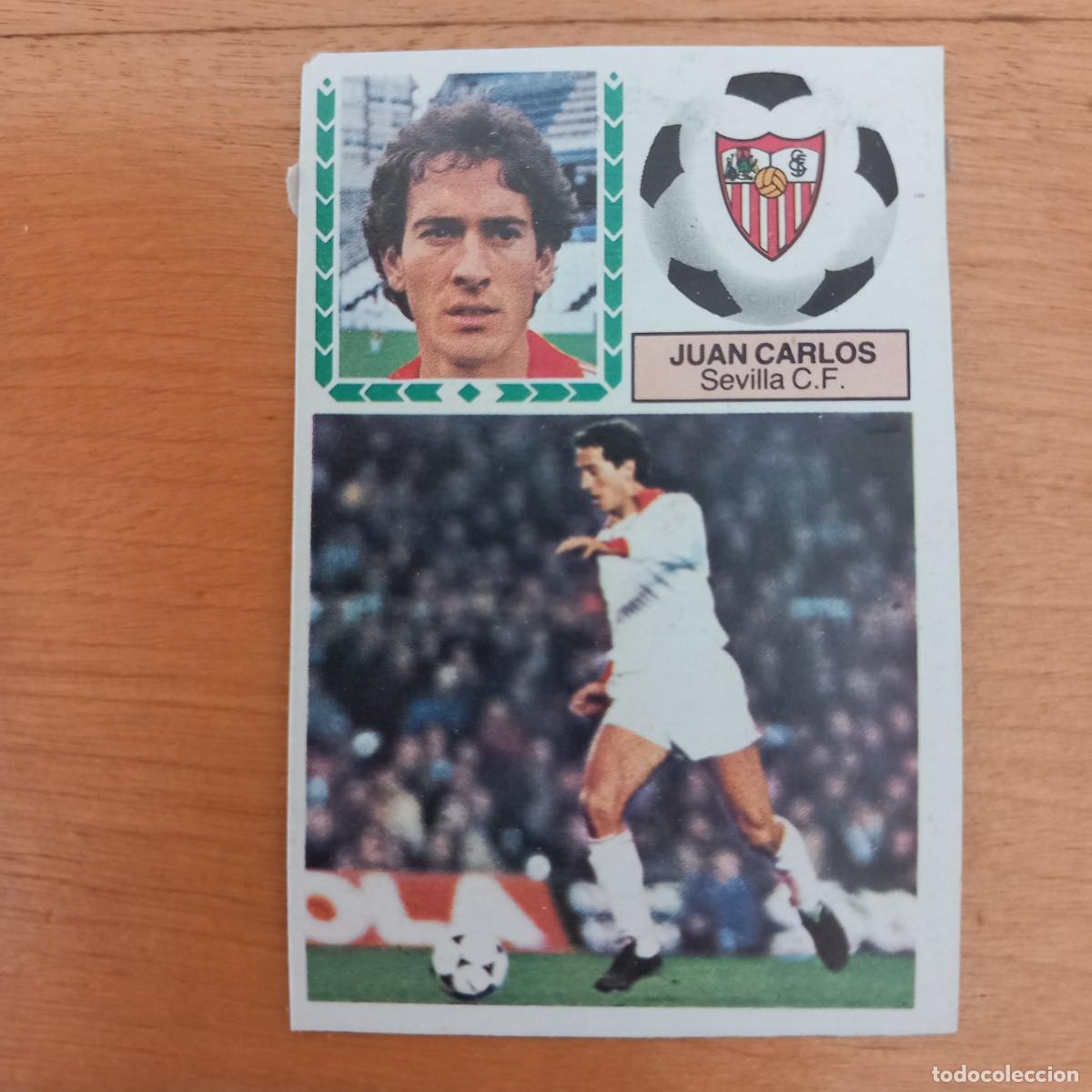 Cromos de f&uacute;tbol: Juan Carlos Sevilla liga 83 84 ediciones este
