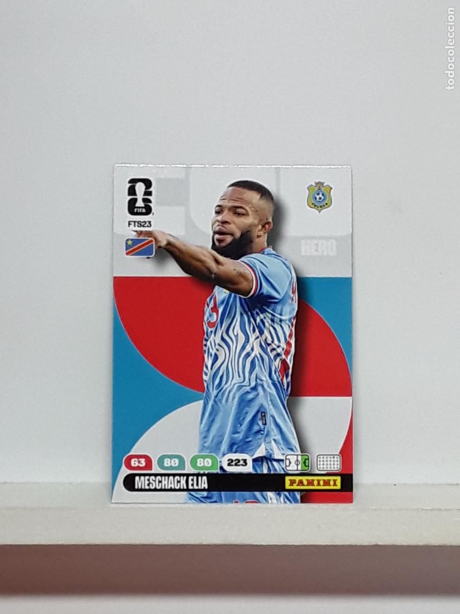 Cromos de f&uacute;tbol: ADRENALYN MUNDIAL 2026 WORLD CUP 26 ALBUM PANINI N FTS23 FTS 23 CONGO MESCHACK ELIA