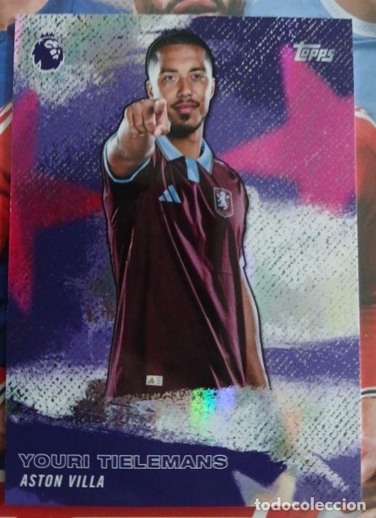 Cromos de f&uacute;tbol: Tielemans Topps Flagship Premier League 2026/2027 Stars Of The 26/27 # SPL3