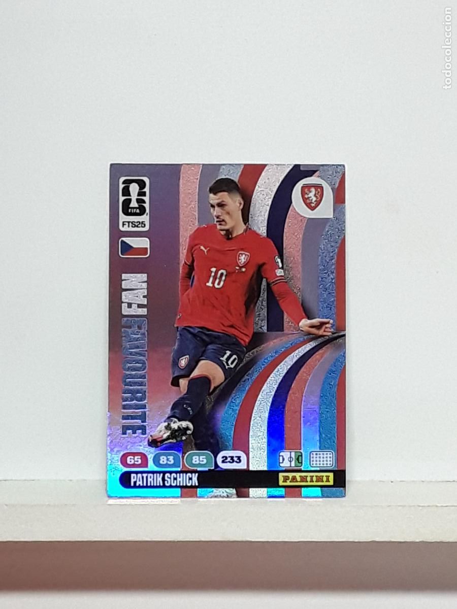 Cromos de f&uacute;tbol: ADRENALYN MUNDIAL 2026 WORLD CUP 26 ALBUM PANINI N FTS25 FTS 25 CHECA CZECHIA PATRIK SCHICK