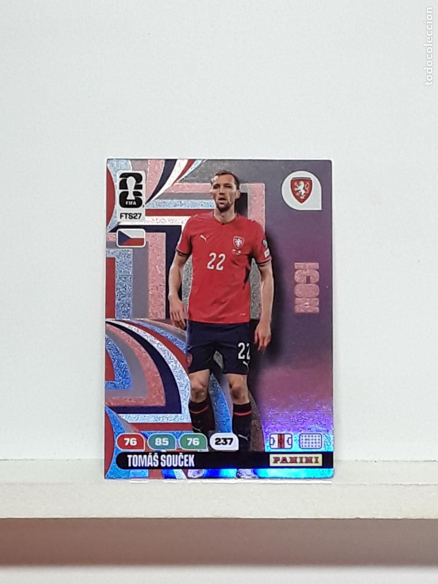 Cromos de f&uacute;tbol: ADRENALYN MUNDIAL 2026 WORLD CUP 26 ALBUM PANINI N FTS27 FTS 27 CHECA CZECHIA TOMAS SOUCEK