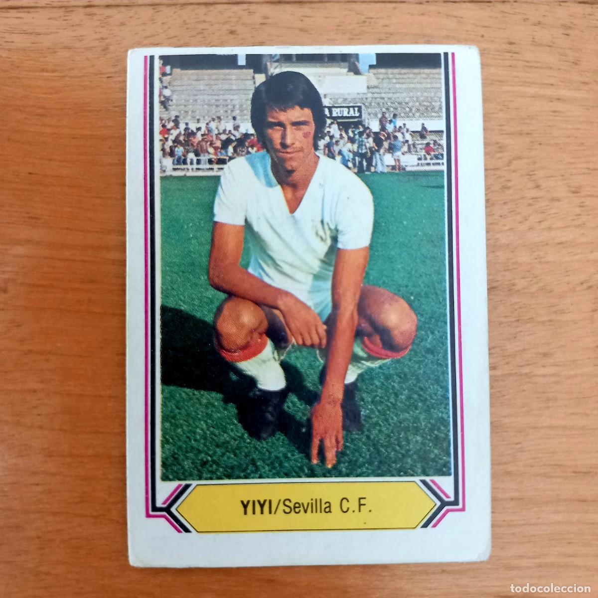 Cromos de f&uacute;tbol: YIYI SEVILLA FC LIGA 80 81 Ediciones Este. Cromo sin pegar
