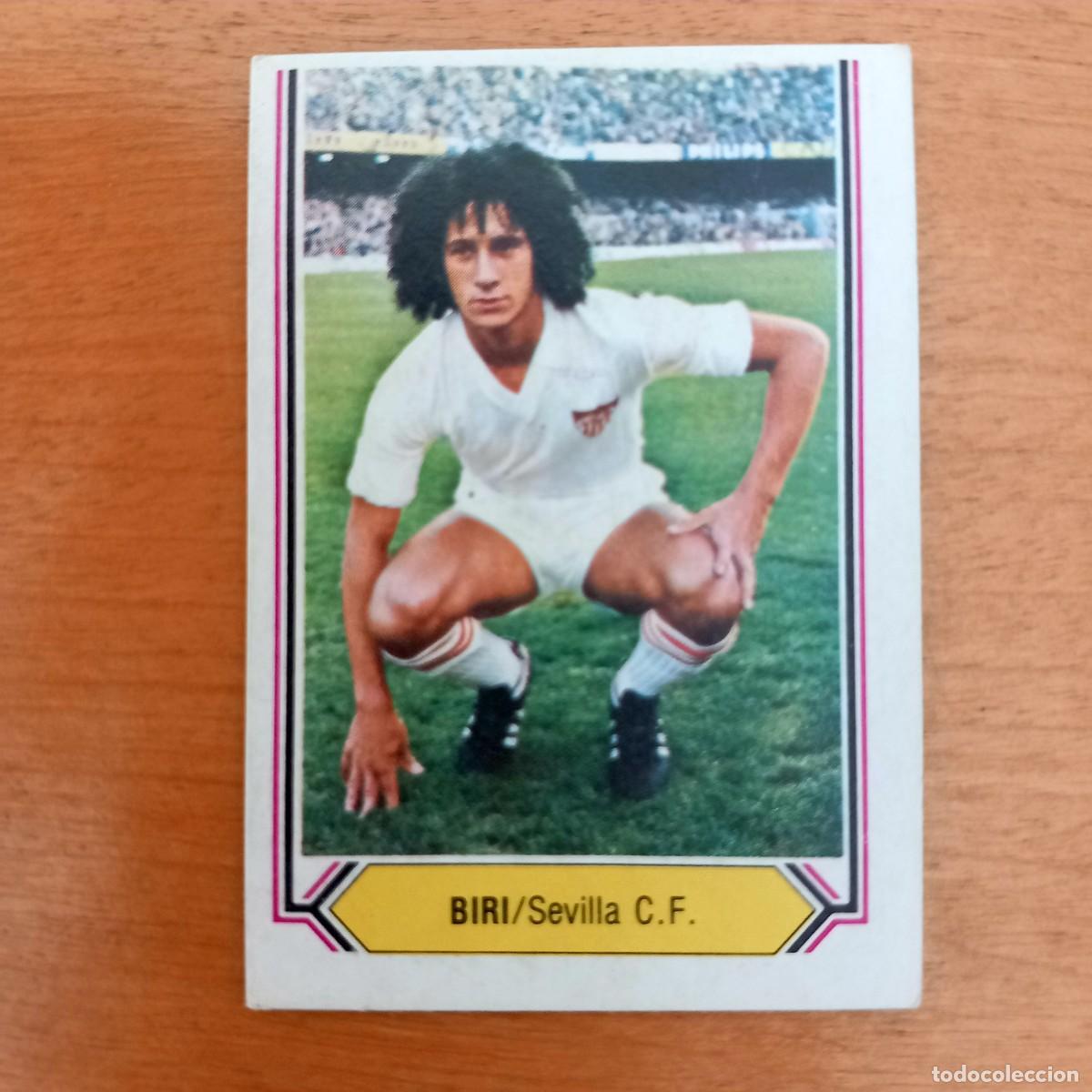 Cromos de f&uacute;tbol: Biri SEVILLA FC LIGA 80 81 Ediciones Este. Cromo sin pegar