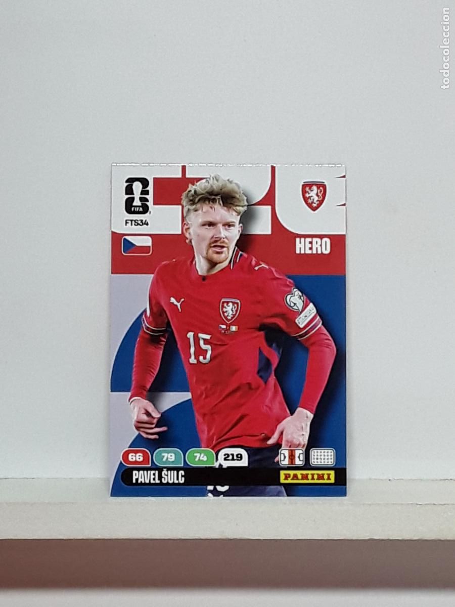 Cromos de f&uacute;tbol: ADRENALYN MUNDIAL 2026 WORLD CUP 26 ALBUM PANINI N FTS34 FTS 34 CHECA CZECHIA PAVEL SULC