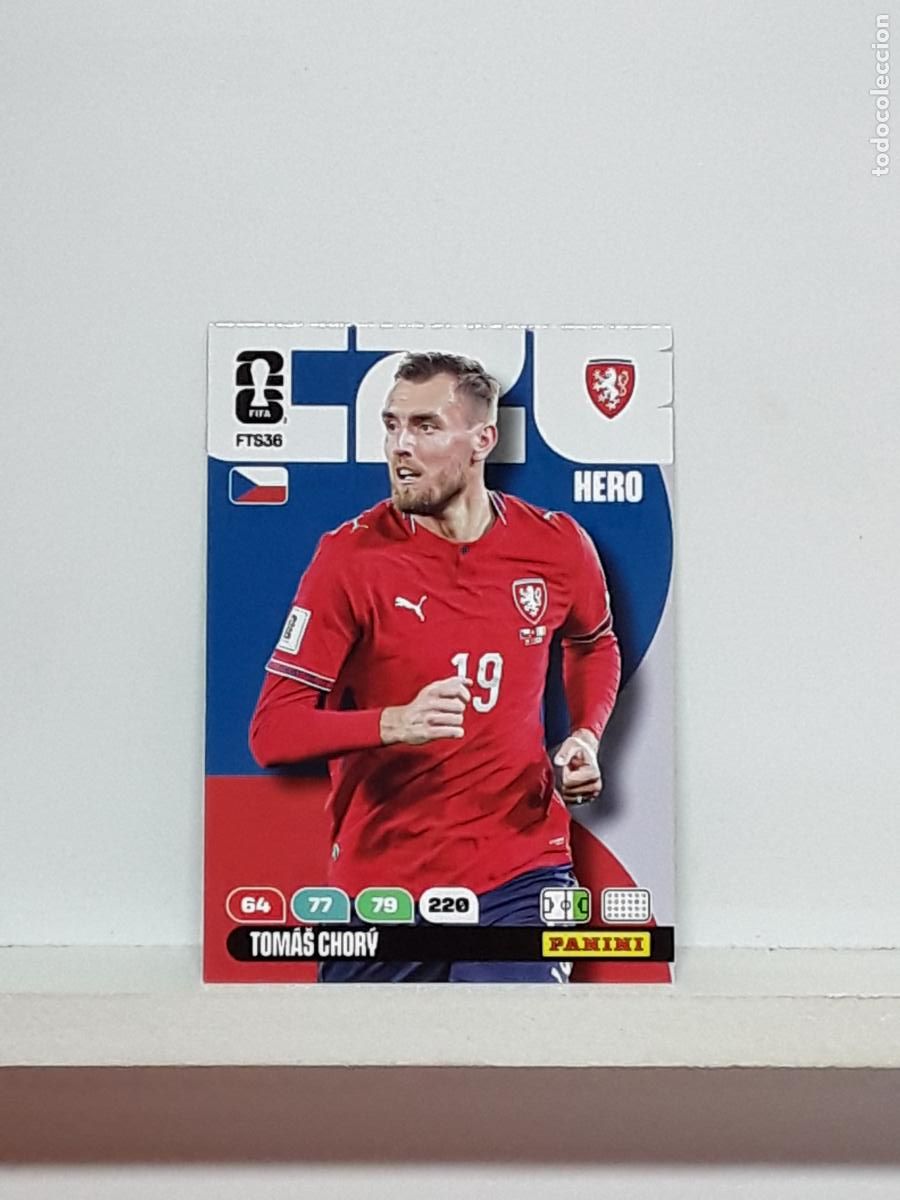 Cromos de f&uacute;tbol: ADRENALYN MUNDIAL 2026 WORLD CUP 26 ALBUM PANINI N FTS36 FTS 36 CHECA CZECHIA TOMAS CHORY