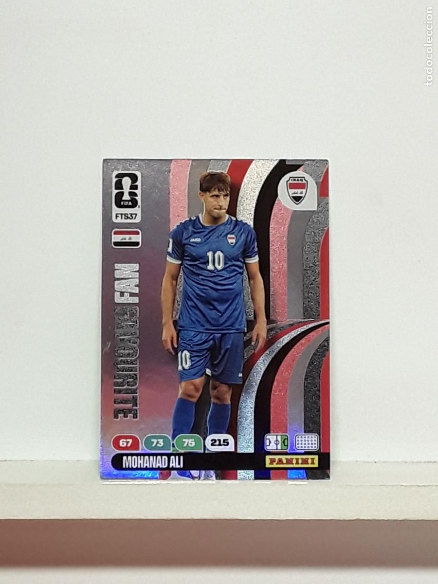 Cromos de f&uacute;tbol: ADRENALYN MUNDIAL 2026 WORLD CUP 26 ALBUM PANINI N FTS37 FTS 37 CHECA CZECHIA MOHANAD ALI