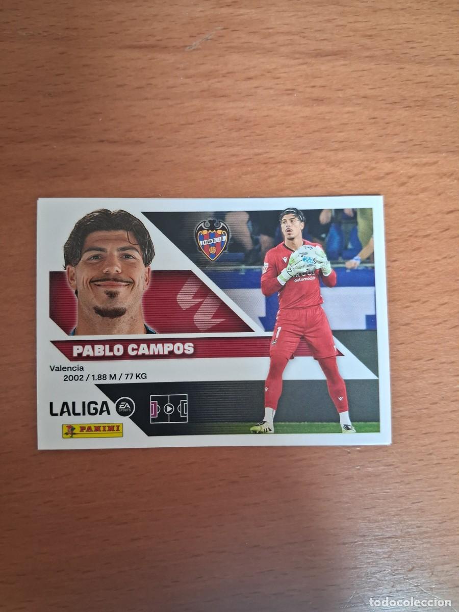 Cromos de f&uacute;tbol: Ediciones Este 2026 2027 26 27 Levante UD 4 Pablo Campos
