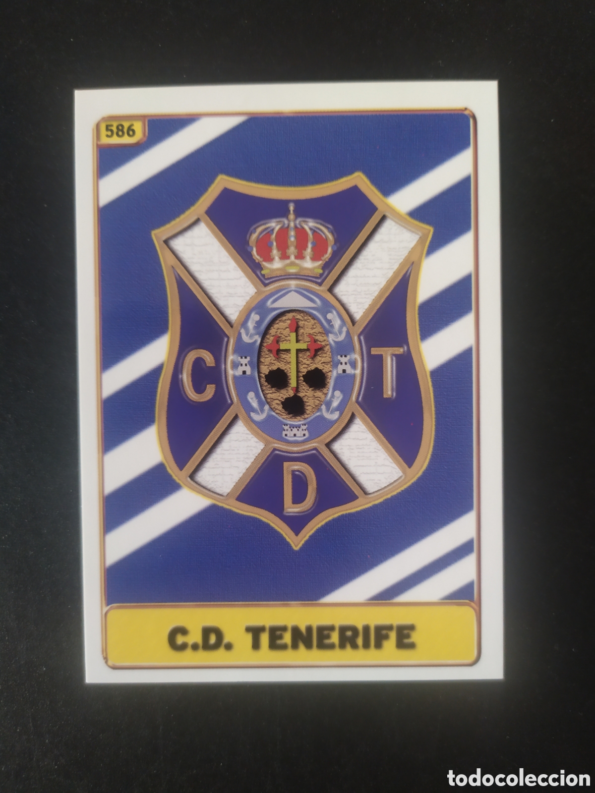 Cromos de f&uacute;tbol: Mundicromo fichas Liga 2004 2005 04 05 escudo n&deg; 586 Tenerife