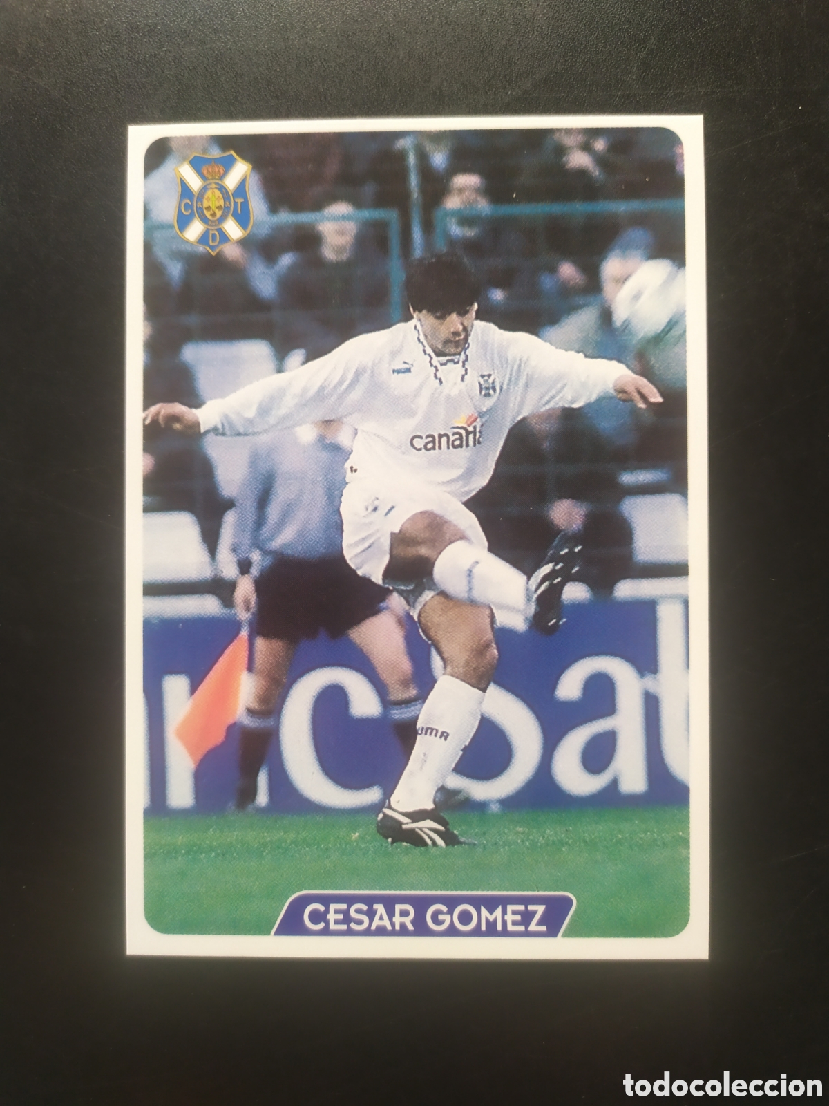 Fu&szlig;ball-Sticker: Mundicromo fichas Liga 1995 1996 95 96 C&eacute;sar G&oacute;mez n&deg; 257 Tenerife