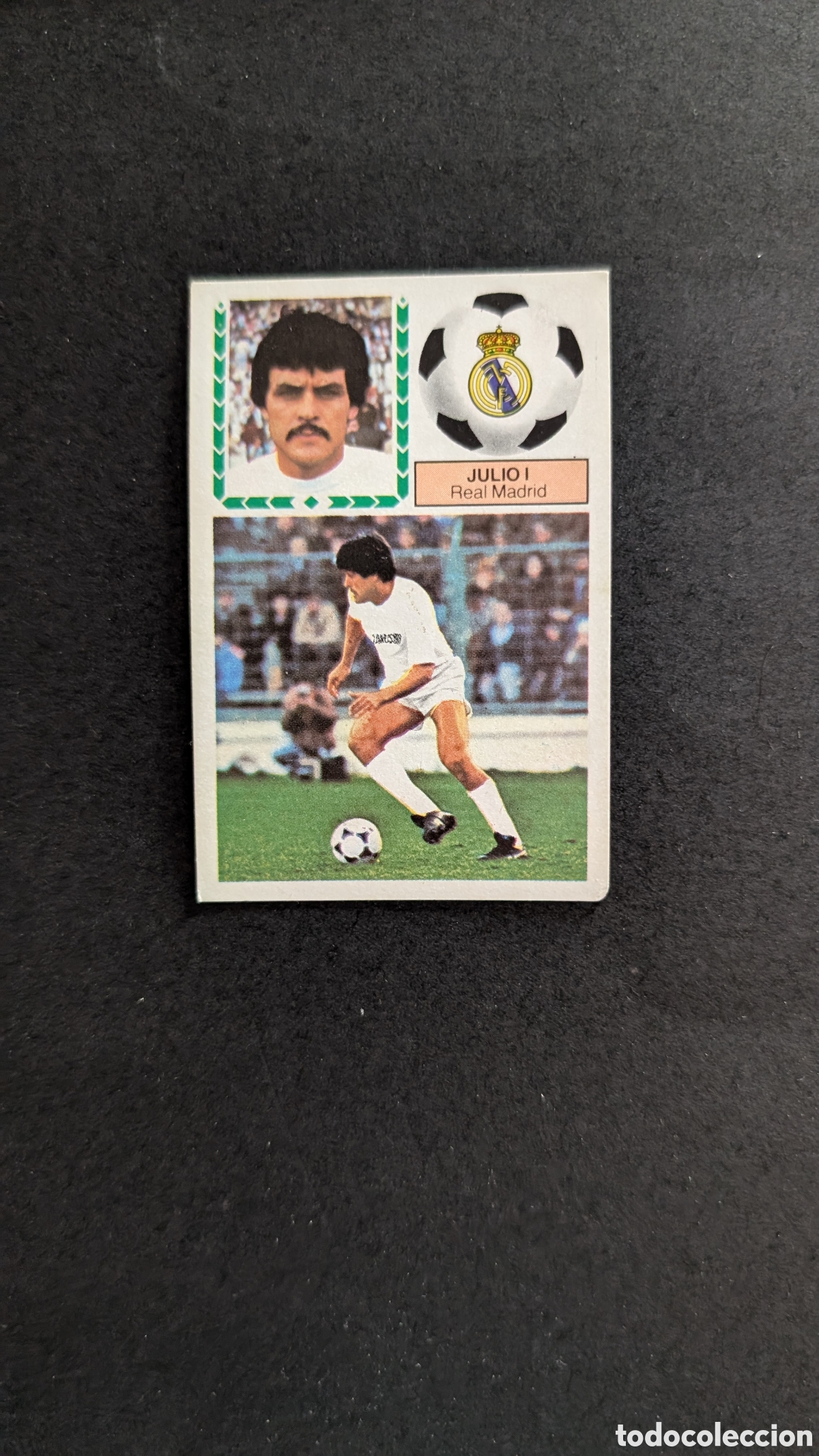 Football Stickers: L1 JULIO I REAL MADRID FICHAJE 4 VERSION LIGA ESTE 1983/84 83 84 DESPEGADO