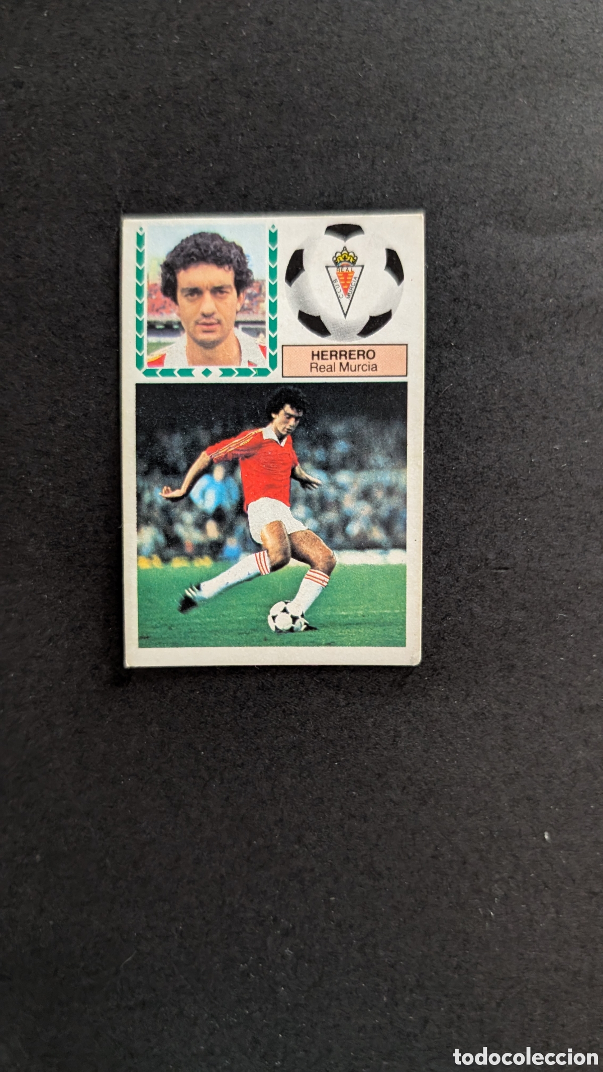 Cromos de Futebol: L1 HERRERO MURCIA FICHAJE 11 LIGA ESTE 1983/84 83 84 DESPEGADO
