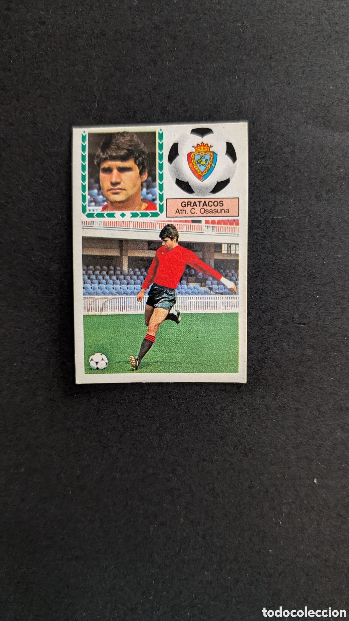 Cromos de Futebol: L1 GRATACOS OSASUNA FICHAJE 12 LIGA ESTE 1983/84 83 84 DESPEGADO
