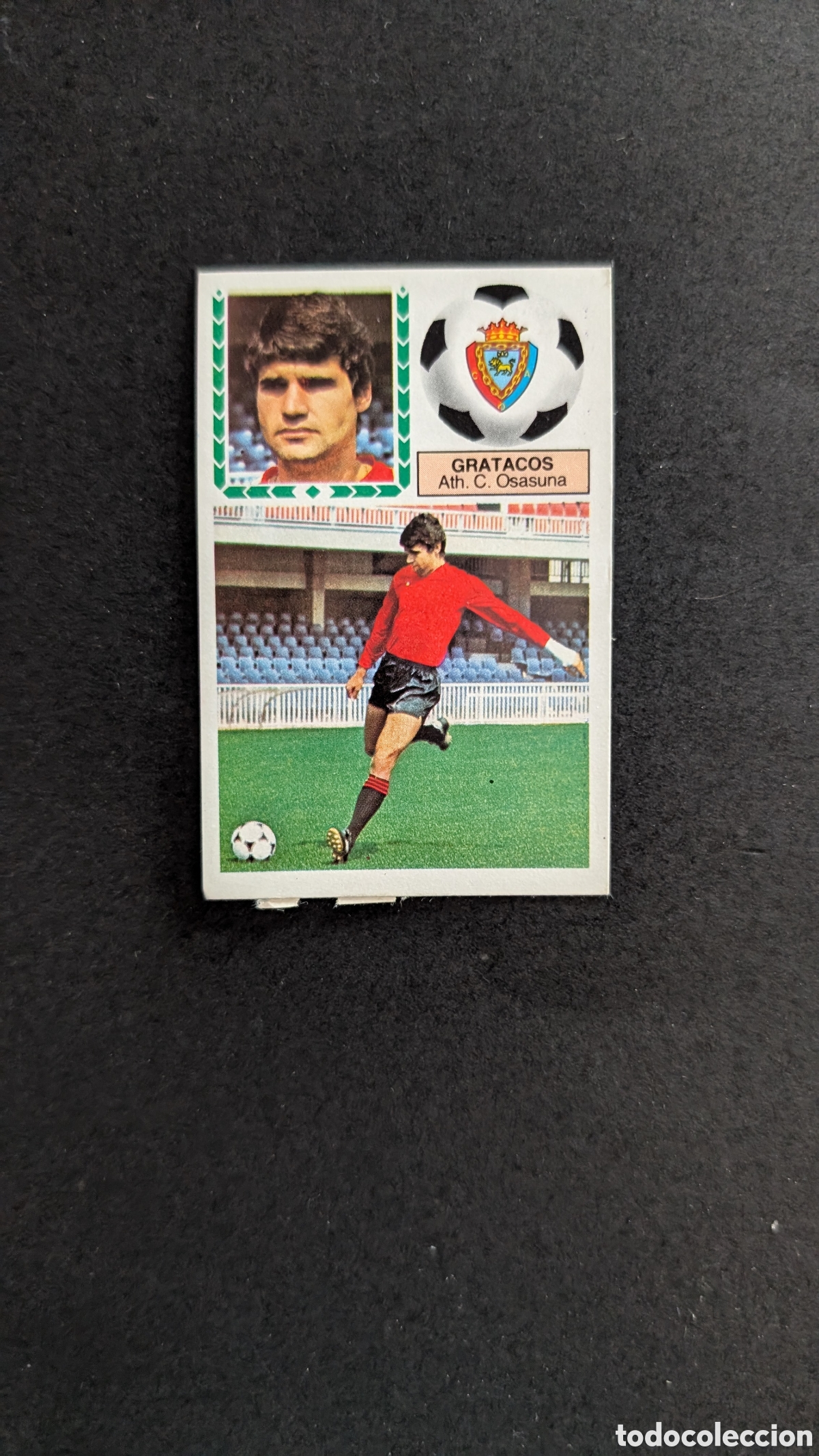 Cromos de Futebol: L1 GRATACOS OSASUNA FICHAJE 12 LIGA ESTE 1983/84 83 84 DESPEGADO