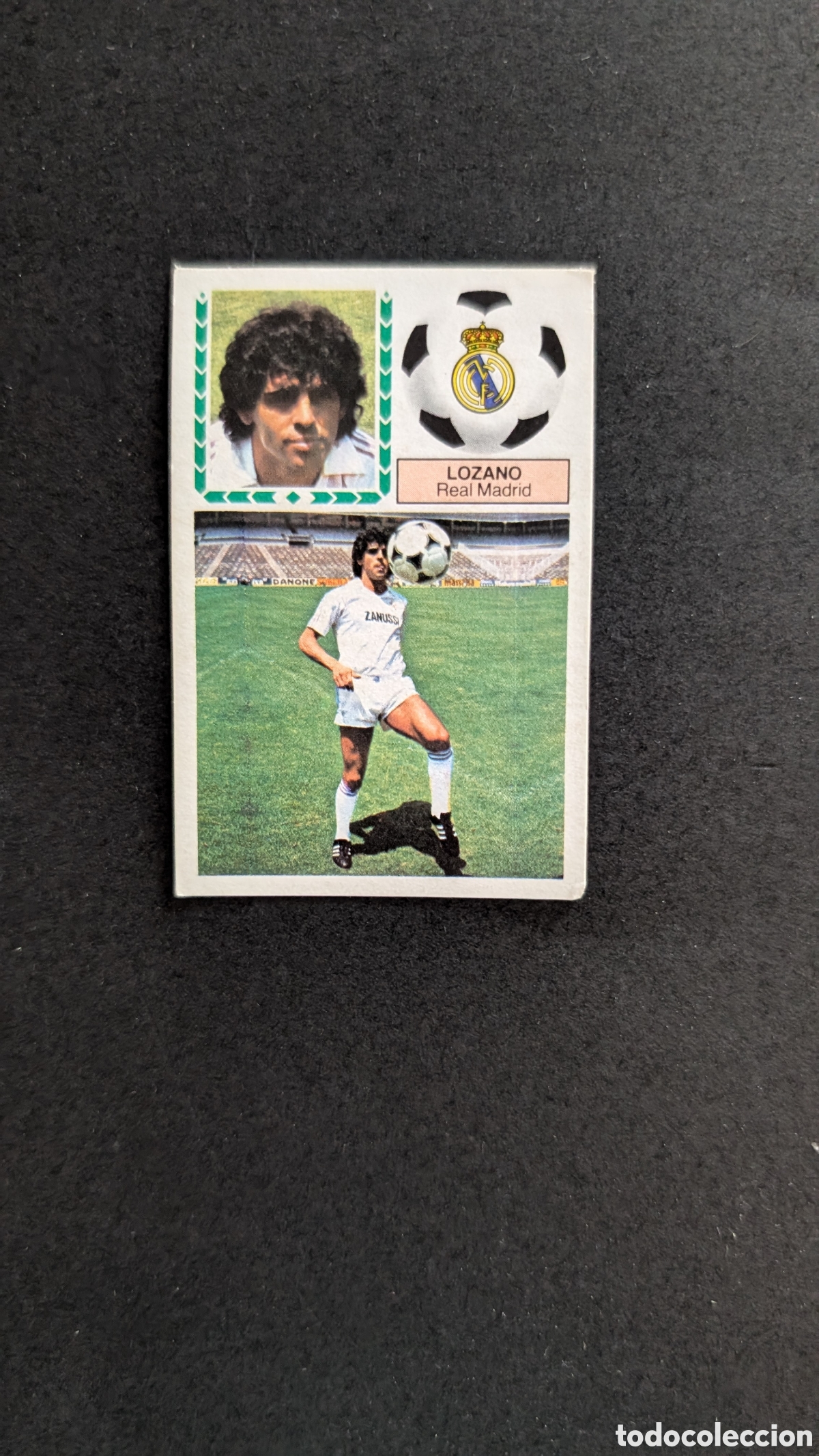 Cromos de Futebol: L1 LOZANO REAL MADRID FICHAJE 13 LIGA ESTE 1983/84 83 84 DESPEGADO