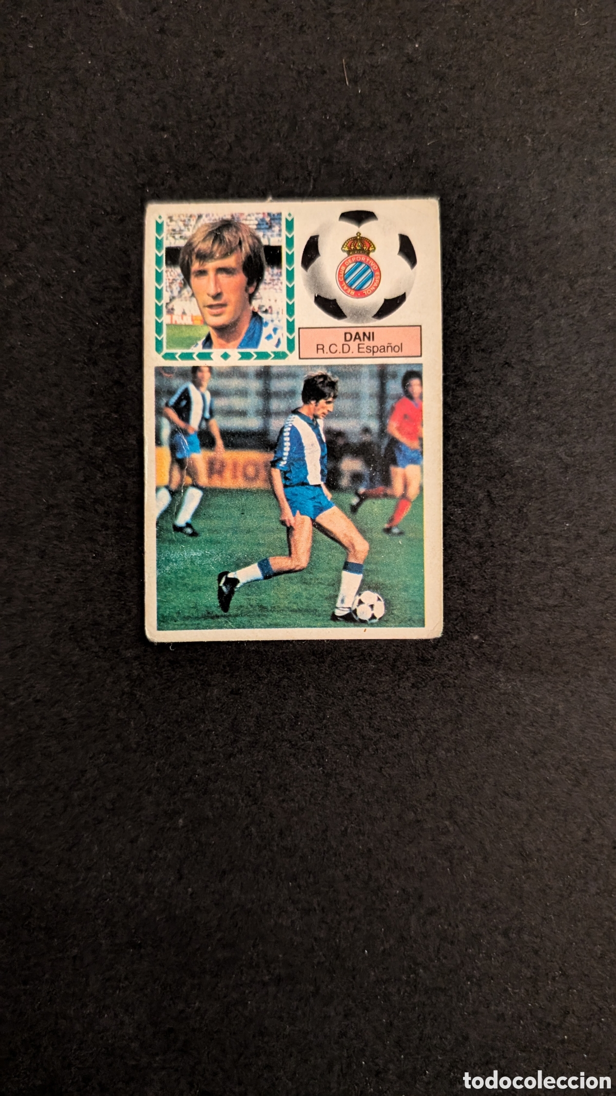 Fu&szlig;ball-Sticker: L1 DANI ESPA&Ntilde;OL COLOCA LIGA ESTE 1983/84 83 84 DESPEGADO