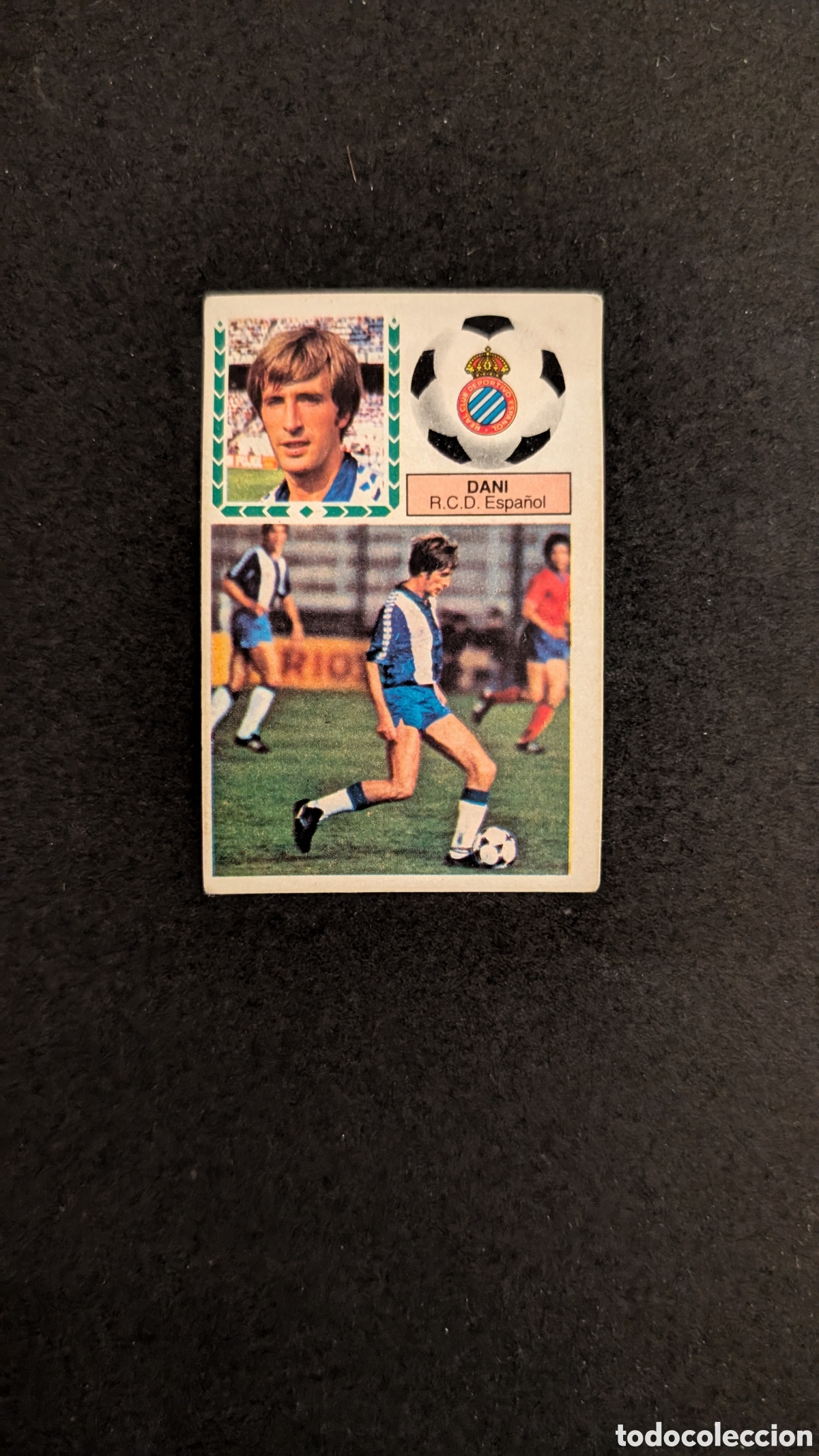 Fu&szlig;ball-Sticker: L1 DANI ESPA&Ntilde;OL COLOCA LIGA ESTE 1983/84 83 84 DESPEGADO
