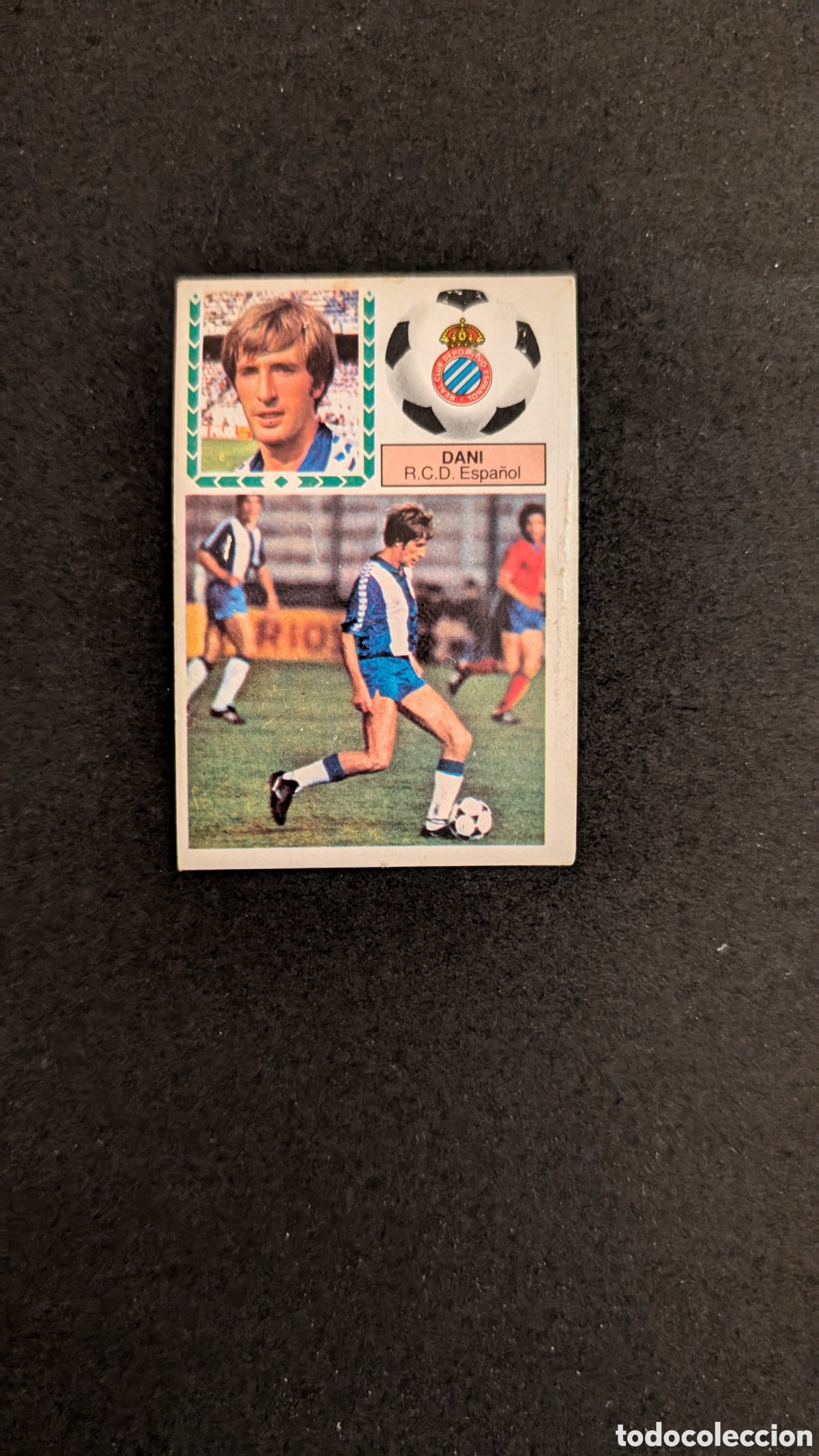 Fu&szlig;ball-Sticker: L1 DANI ESPA&Ntilde;OL COLOCA LIGA ESTE 1983/84 83 84 DESPEGADO