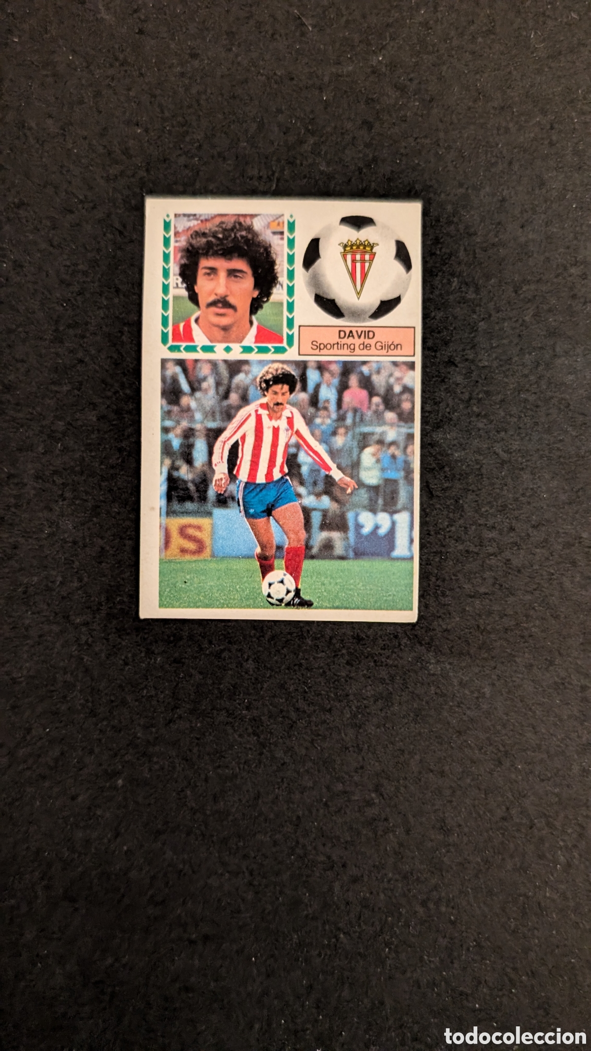 Cartes &agrave; collectionner de Football: L1 DAVID SPORTING GIJON COLOCA LIGA ESTE 1983/84 83 84 DESPEGADO