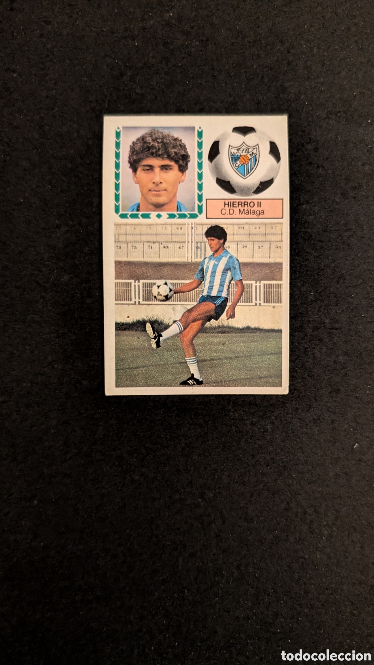 Cartes &agrave; collectionner de Football: L1 HIERRO II MALAGA COLOCA LIGA ESTE 1983/84 83 84 DESPEGADO