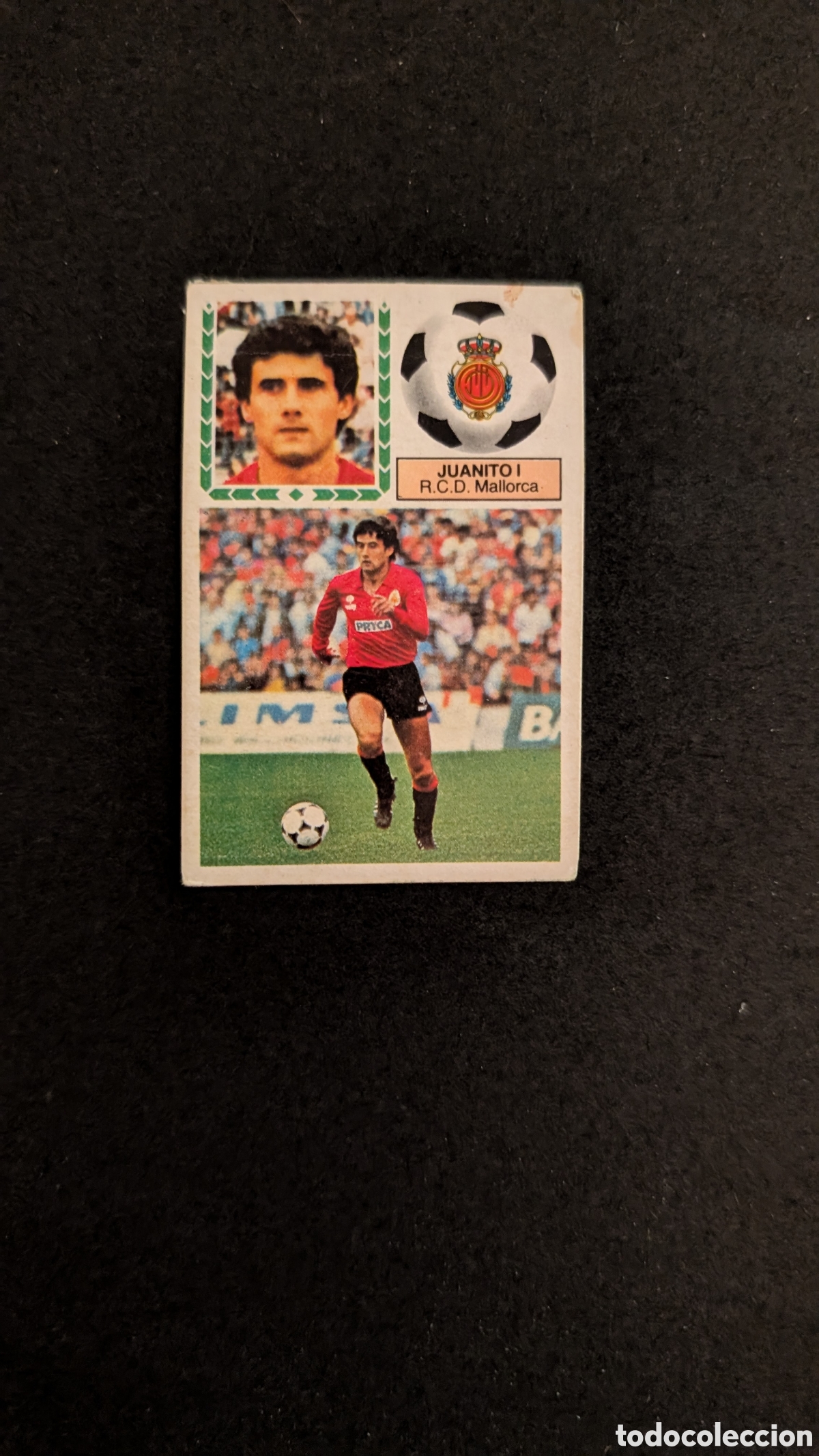 Cartes &agrave; collectionner de Football: L1 JUANITO I MALLORCA COLOCA LIGA ESTE 1983/84 83 84 DESPEGADO