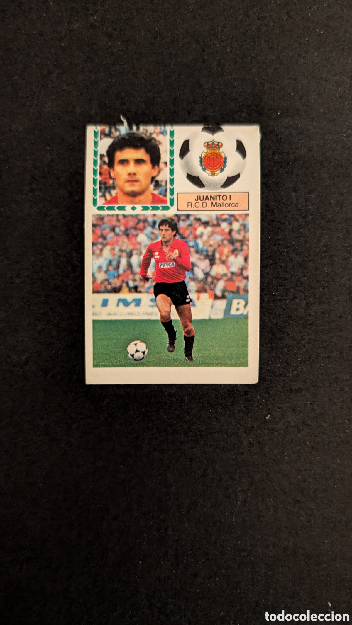 Cartes &agrave; collectionner de Football: L1 JUANITO I MALLORCA COLOCA LIGA ESTE 1983/84 83 84 DESPEGADO