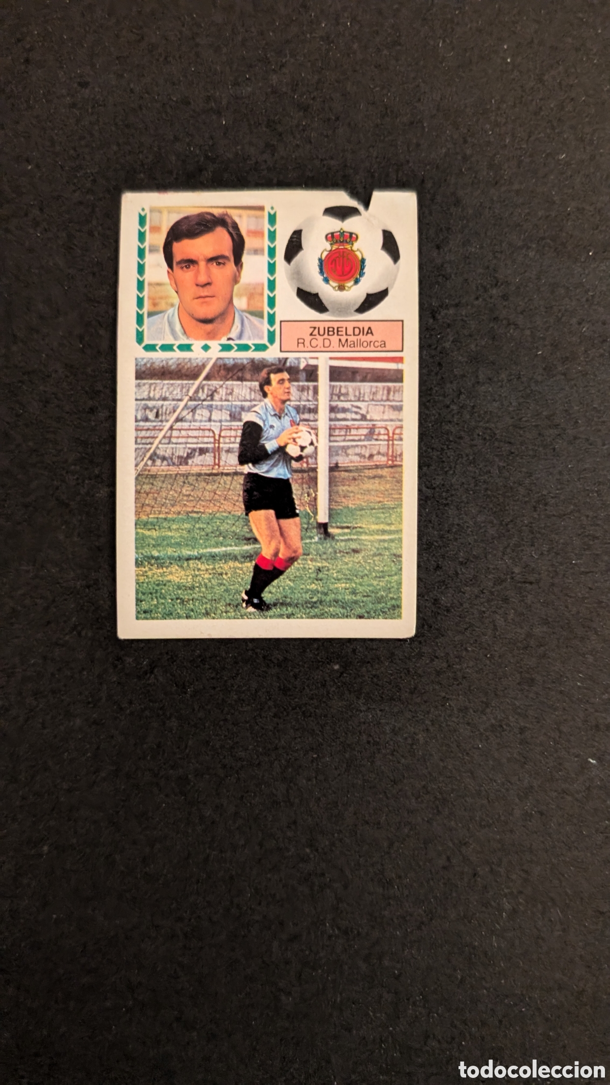 Cartes &agrave; collectionner de Football: L1 ZUBELDIA MALLORCA COLOCA LIGA ESTE 1983/84 83 84 DESPEGADO