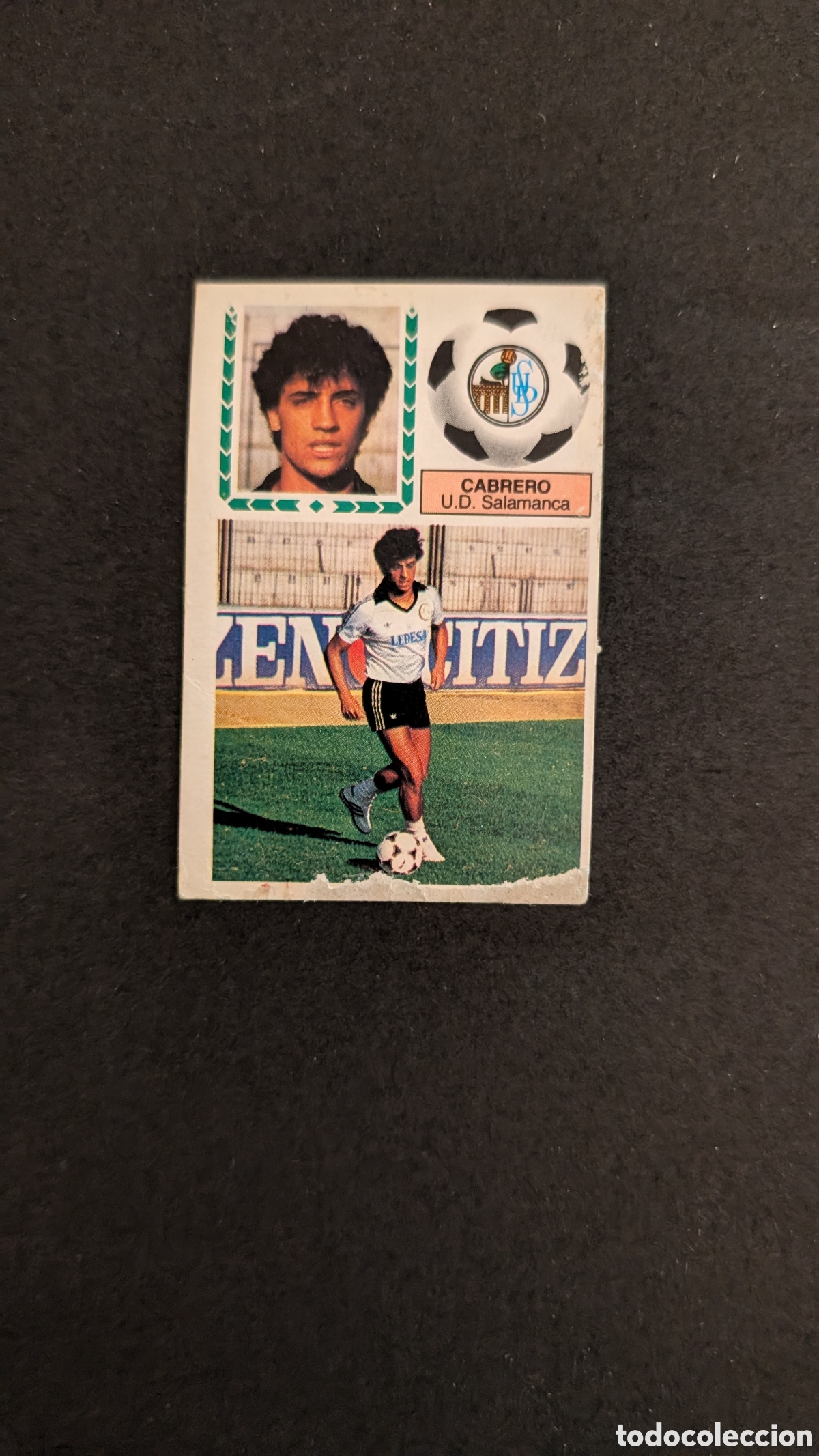 Cromos de Futebol: L1 CABRERO SALAMANCA COLOCA LIGA ESTE 1983/84 83 84 DESPEGADO