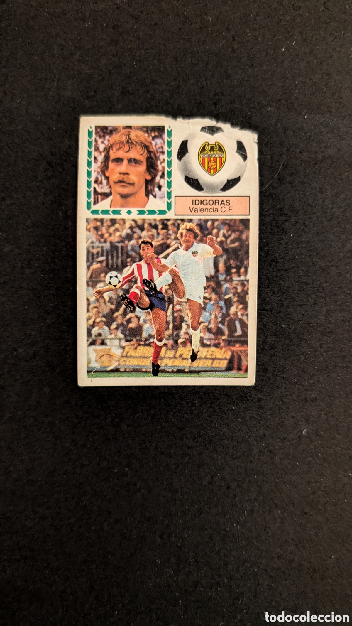 Fu&szlig;ball-Sticker: L1 IDIGORAS VALENCIA COLOCA LIGA ESTE 1983/84 83 84 DESPEGADO