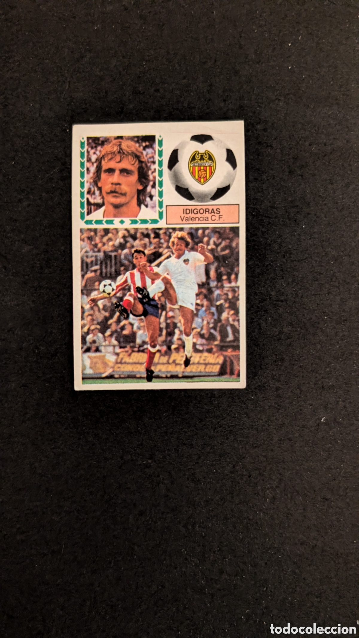 Fu&szlig;ball-Sticker: L1 IDIGORAS VALENCIA COLOCA LIGA ESTE 1983/84 83 84 DESPEGADO