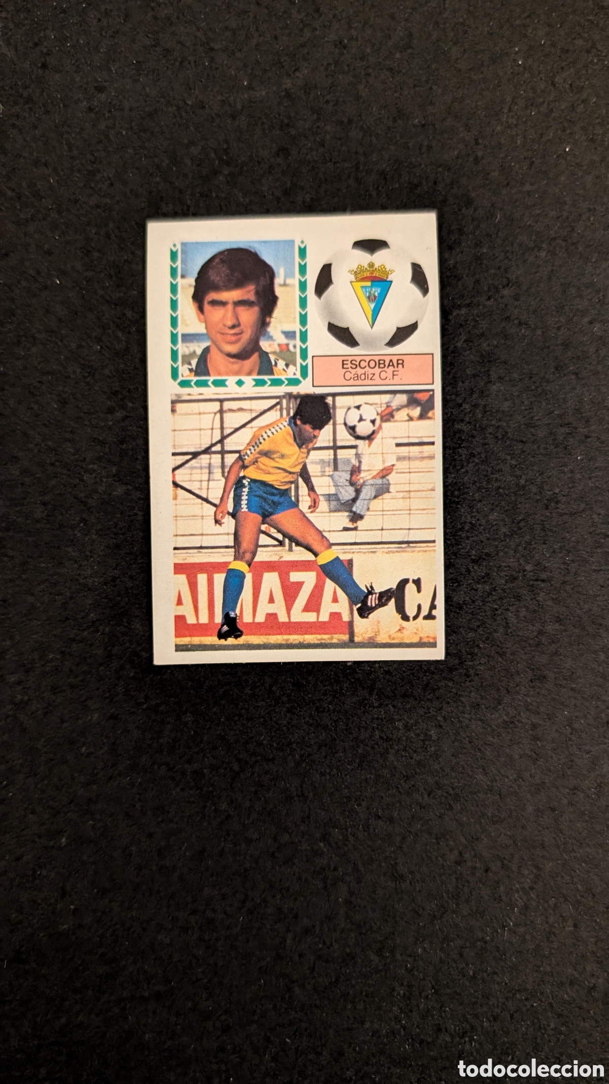 Figurine di Calcio: L1 ESCOBAR CADIZ VERSION DIFICIL LIGA ESTE 1983/84 83 84 DESPEGADO
