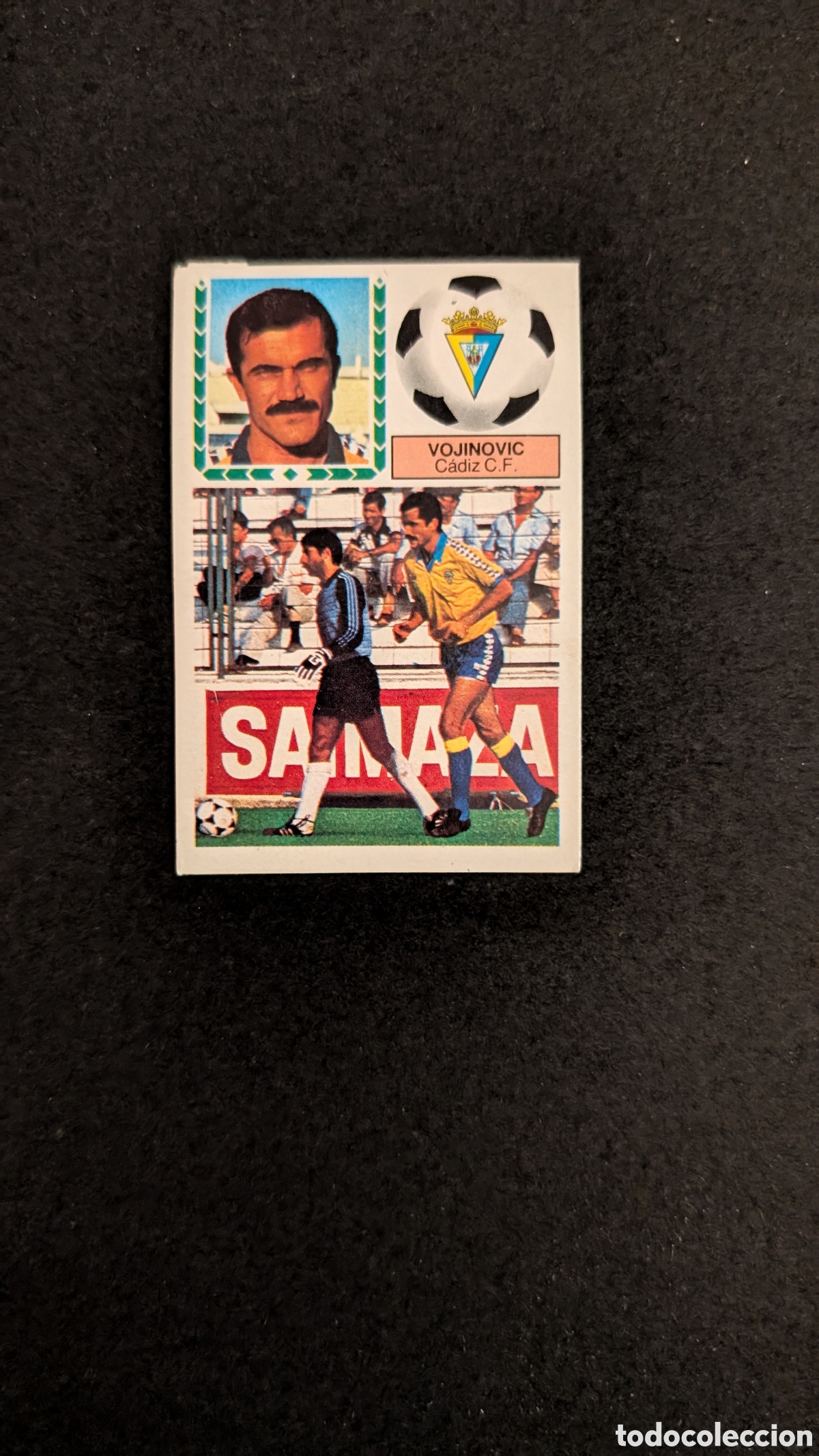 Figurine di Calcio: L1 VOJINOVIC CADIZ VERSION MEYBA LIGA ESTE 1983/84 83 84 DESPEGADO
