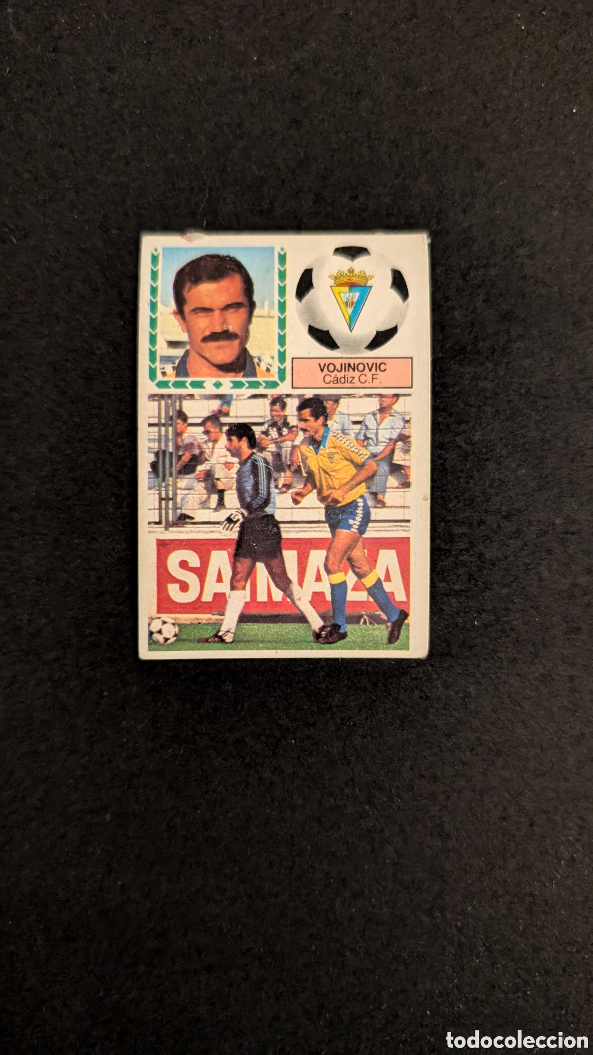 Figurine di Calcio: L1 VOJINOVIC CADIZ VERSION MEYBA LIGA ESTE 1983/84 83 84 DESPEGADO