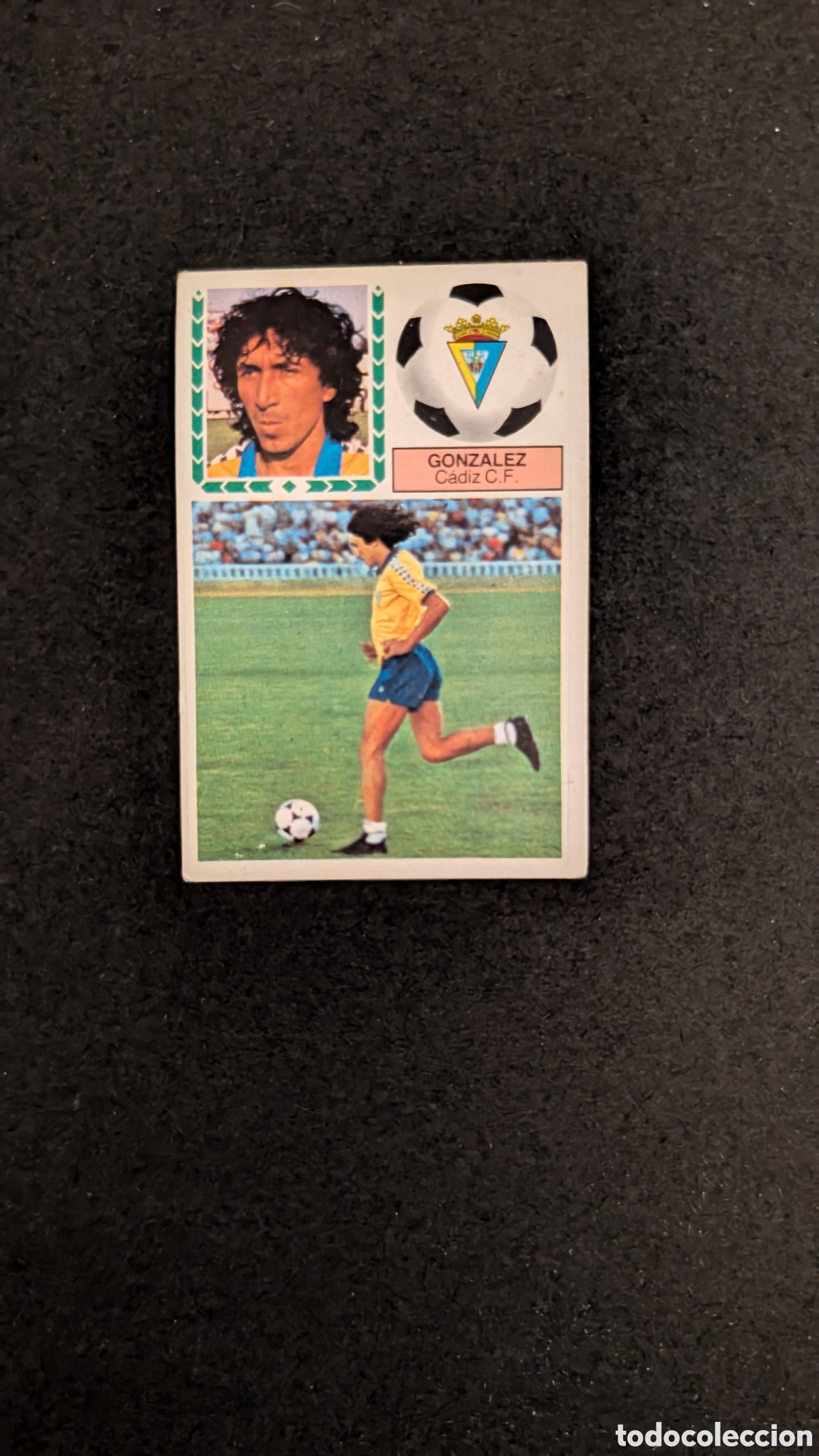 Figurine di Calcio: L1 MAGICO GONZALEZ ROOKIE CADIZ VERSION MEYBA LIGA ESTE 1983/84 83 84 DESPEGADO