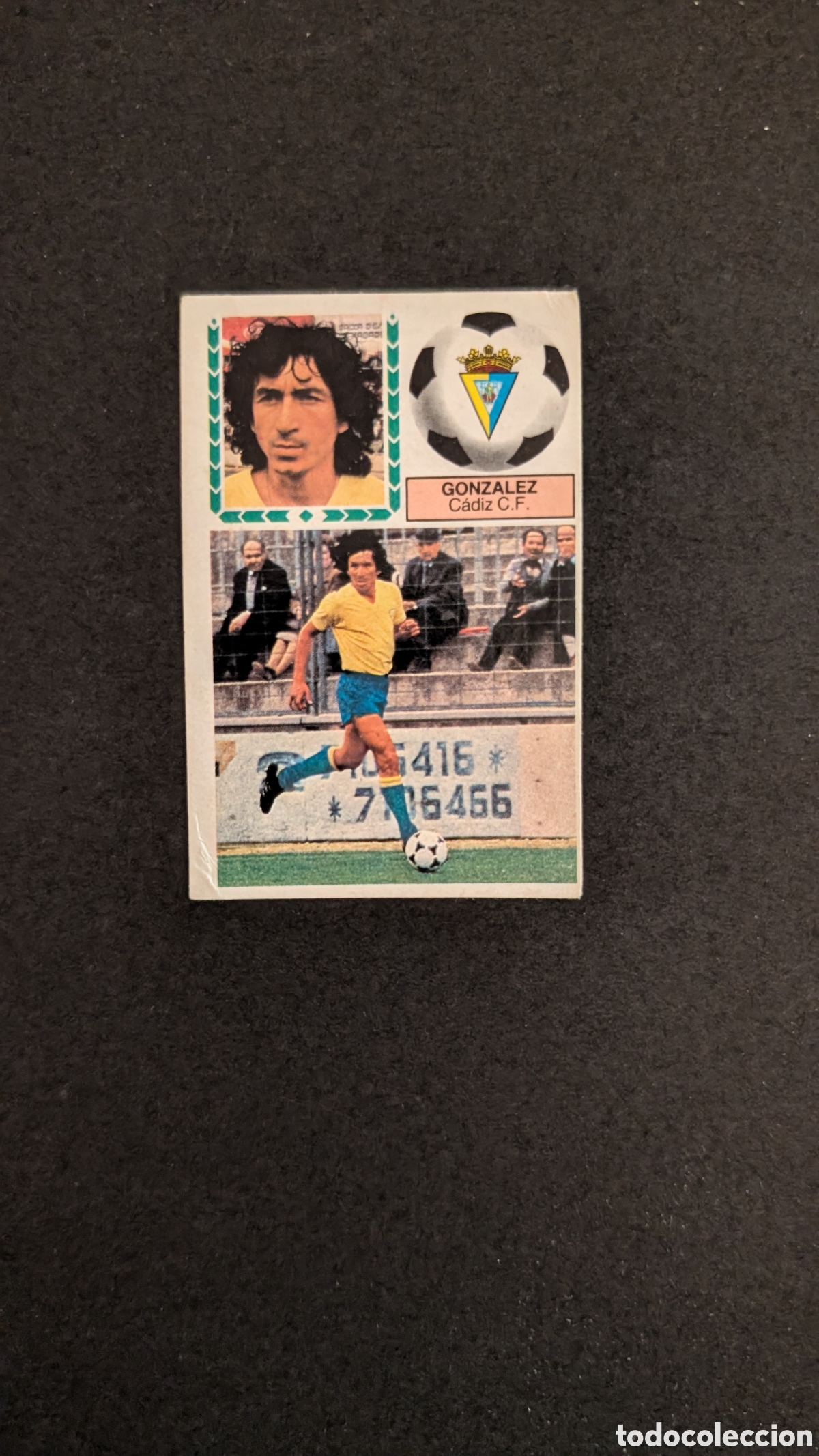 Figurine di Calcio: L1 MAGICO GONZALEZ ROOKIE CADIZ VERSION PINTADO LIGA ESTE 1983/84 83 84 DESPEGADO