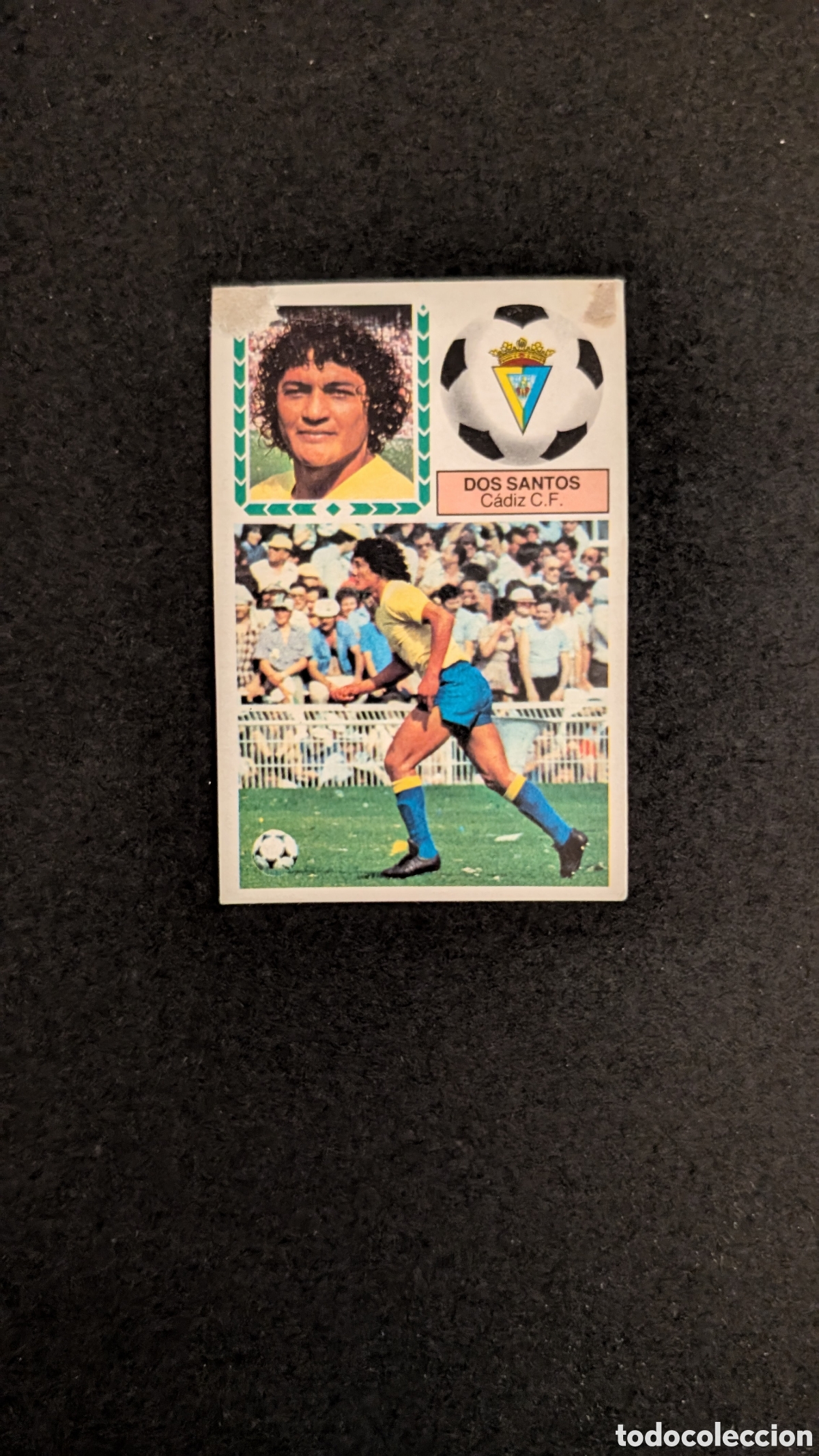 Figurine di Calcio: L1 DOS SANTOS CADIZ VERSION PINTADO LIGA ESTE 1983/84 83 84 DESPEGADO