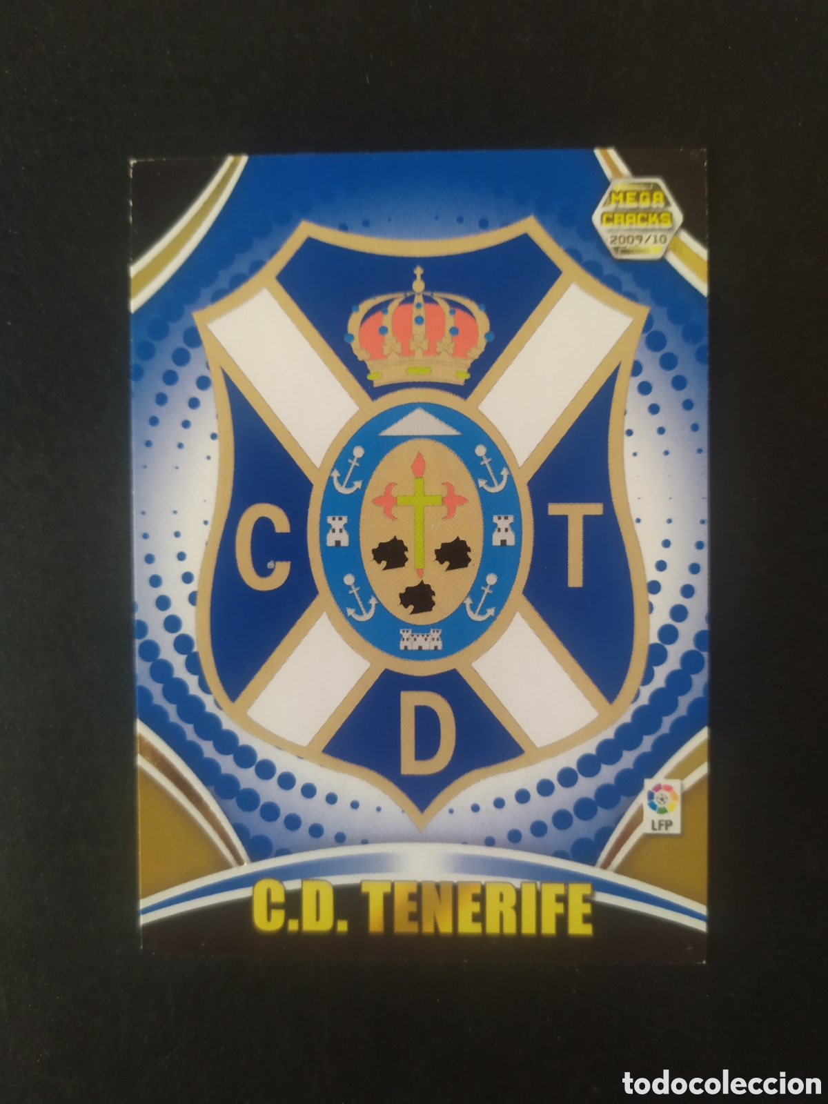 Fu&szlig;ball-Sticker: Megacracks 2009 2010 09 10 panini escudo n&deg; 253 Tenerife