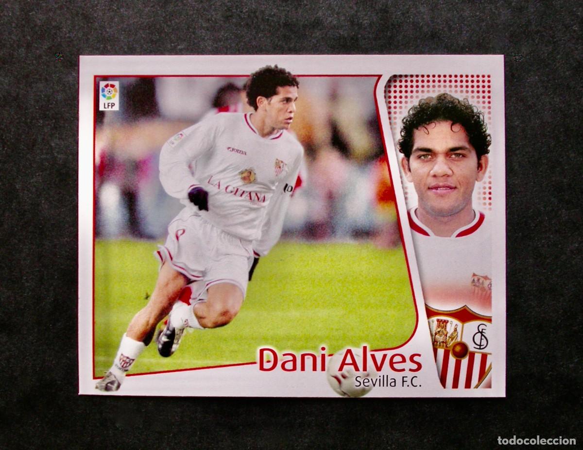Cromos de f&uacute;tbol: DANI ALVES / SEVILLA / EDICIONES ESTE LIGA 2004-2005 04-05 / NUNCA PEGADO