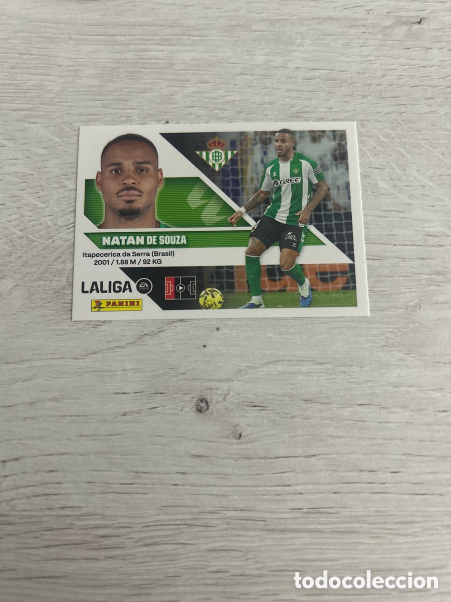Cromos de f&uacute;tbol: Natan 8 Betis Liga Este 2026/27 26-27 Panini