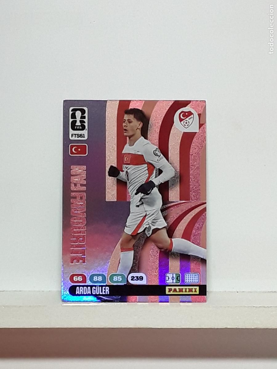 Cromos de f&uacute;tbol: ADRENALYN MUNDIAL 2026 WORLD CUP 26 ALBUM PANINI N FTS61 FTS 61 TURQUIA ARDA GULER