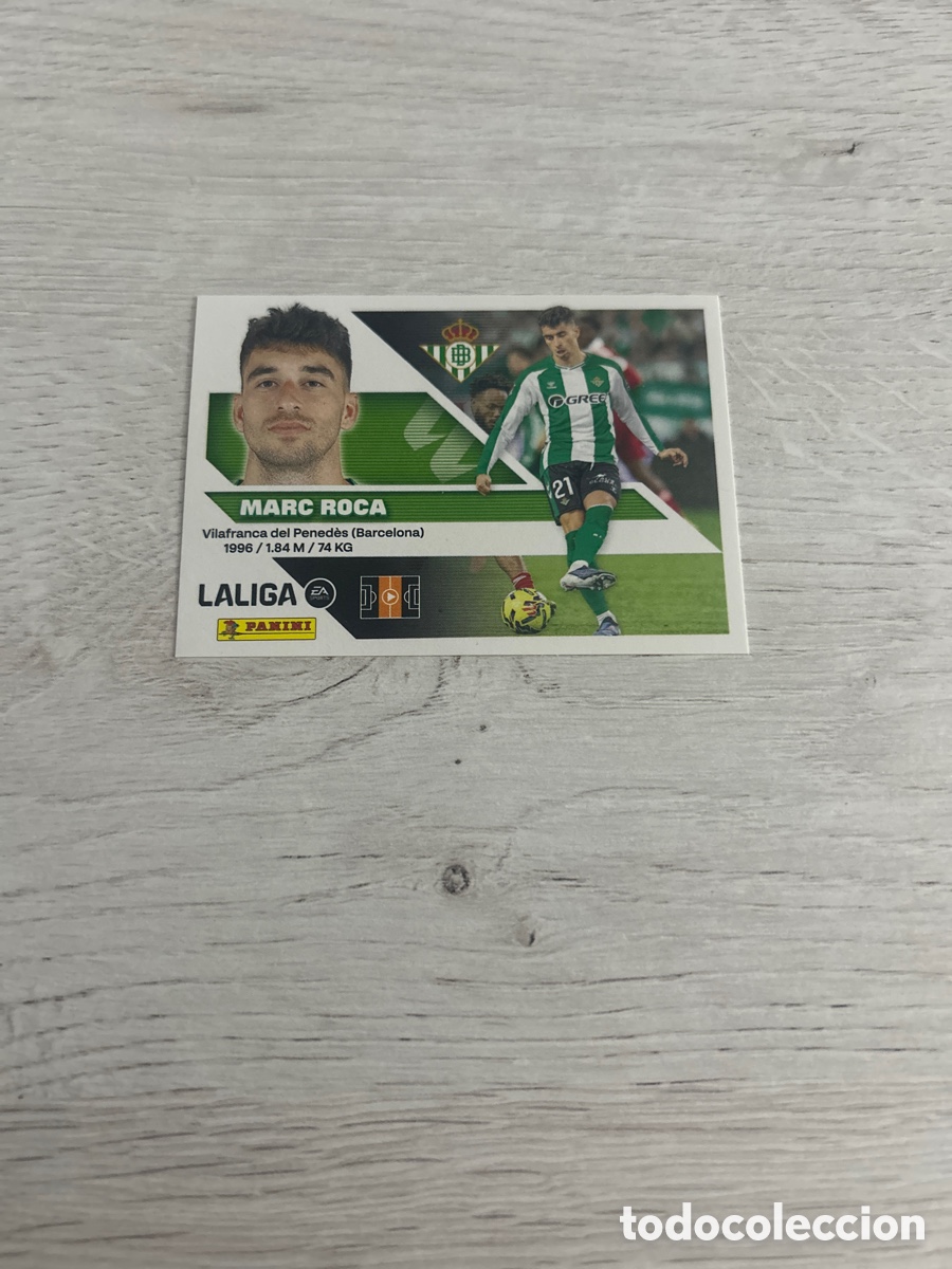 Cromos de f&uacute;tbol: Marc Roca 10 Betis Liga Este 2026/27 26-27 Panini