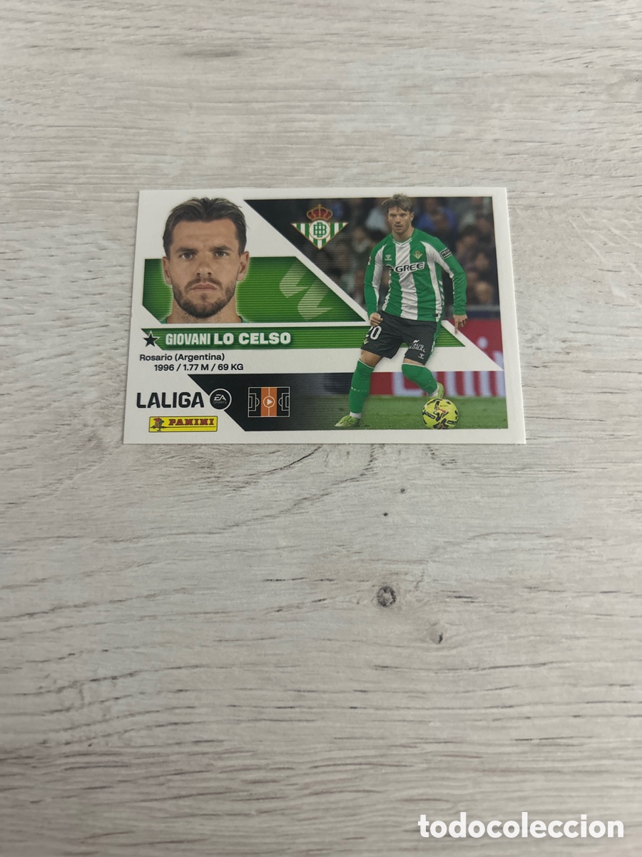 Cromos de f&uacute;tbol: Lo Celso 14 Betis Liga Este 2026/27 26-27 Panini