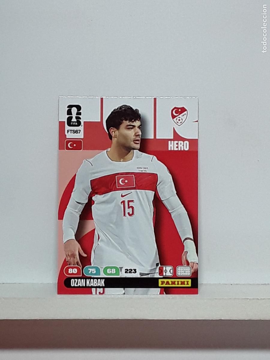 Cromos de f&uacute;tbol: ADRENALYN MUNDIAL 2026 WORLD CUP 26 ALBUM PANINI N FTS67 FTS 67 TURQUIA OZAN KABAK